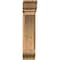 Ekena Millwork Thorton Traditional Smooth Bracket w/ Offset Brace, Western Red Cedar, 7 1/2"W x 22"D x 34"H BKT0806X22X34THR01SWR - alternate 3